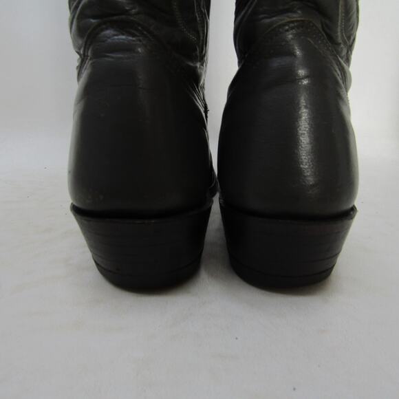 NOCONA Mens Size 9.5 E Gray Leather Cowboy Western Boots main image 4